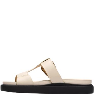 CLARKS WOMENS SANDAL - CREAM